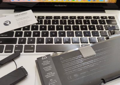 inlocuire baterie macbook + boxe